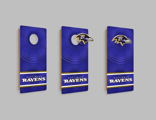 Fan Creations NFL Wall Art thats also Corn Hole - Baltimore Ravens