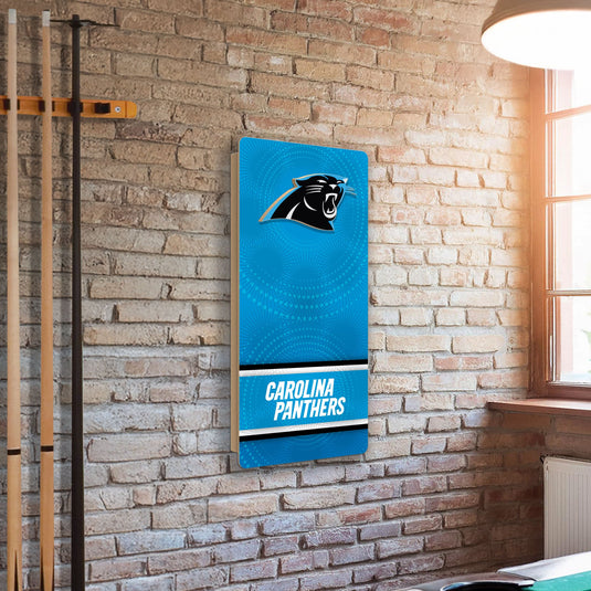 Fan Creations NFL Wall Art thats also Corn Hole - Carolina Panthers