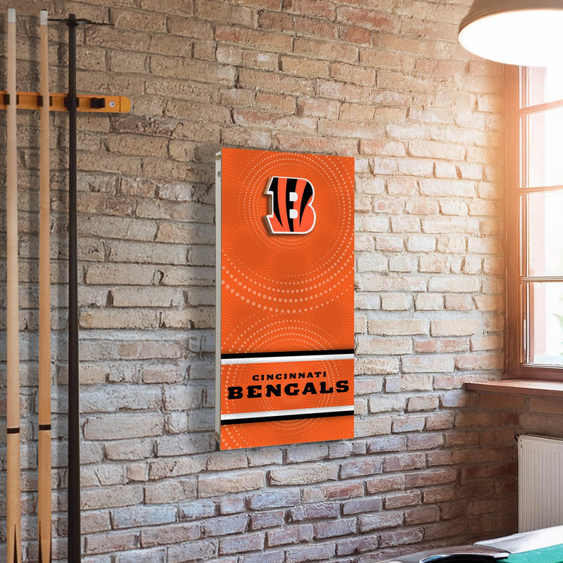 Load image into Gallery viewer, Fan Creations NFL Wall Art thats also Corn Hole - Cincinnati Bengals
