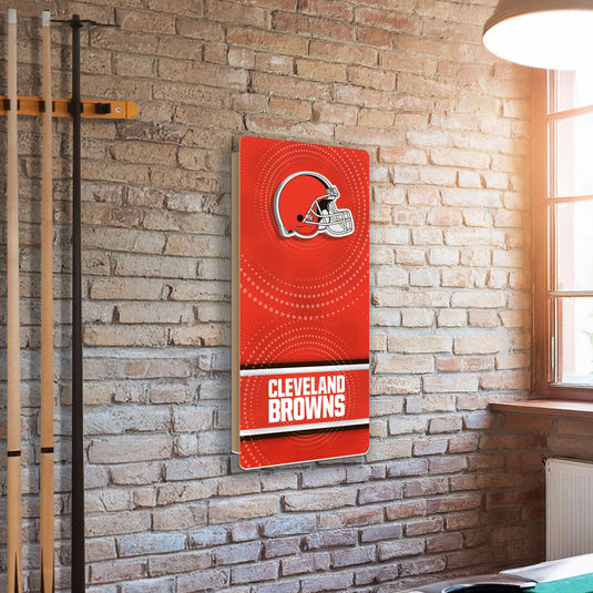 Fan Creations NFL Wall Art thats also Corn Hole - Cleveland Browns