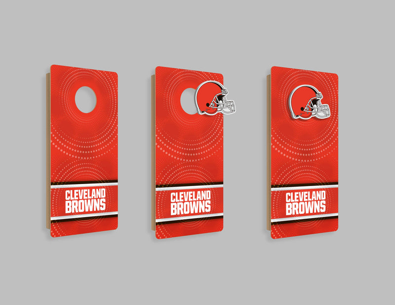 Load image into Gallery viewer, Fan Creations NFL Wall Art thats also Corn Hole - Cleveland Browns
