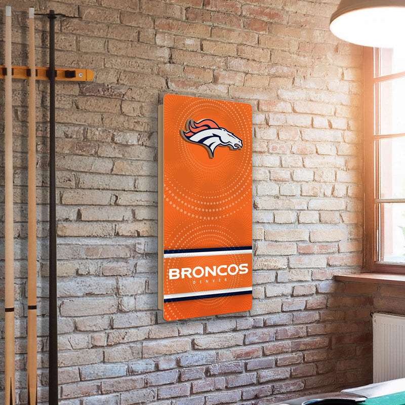 Load image into Gallery viewer, Fan Creations NFL Wall Art thats also Corn Hole - Denver Broncos
