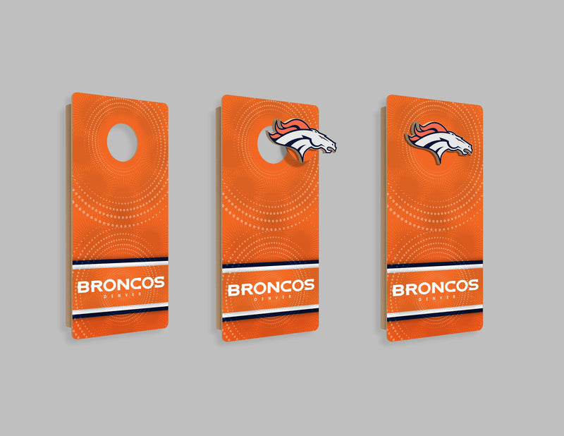 Load image into Gallery viewer, Fan Creations NFL Wall Art thats also Corn Hole - Denver Broncos
