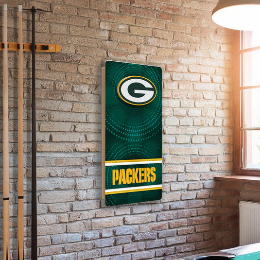 Fan Creations NFL Wall Art thats also Corn Hole - GreenBay Packers