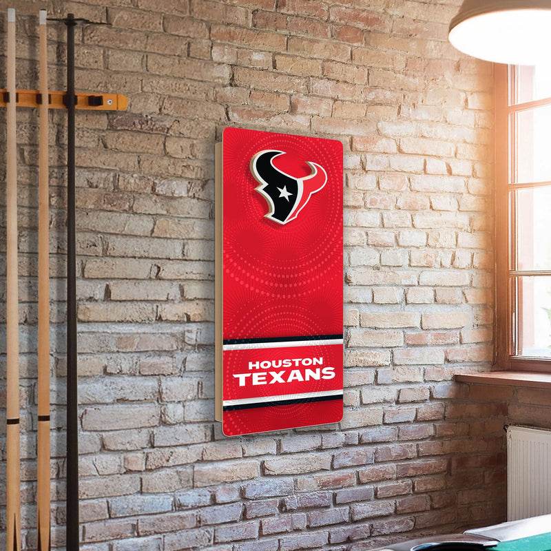 Load image into Gallery viewer, Fan Creations NFL Wall Art thats also Corn Hole - Houston Texans
