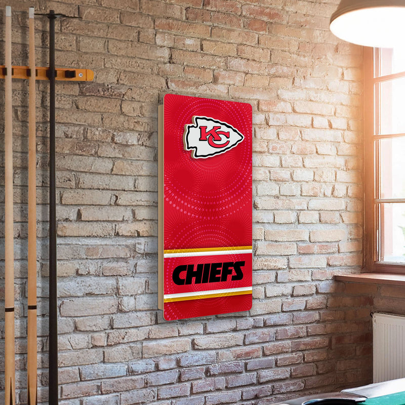 Load image into Gallery viewer, Fan Creations NFL Wall Art thats also Corn Hole - Kansas City Chiefs
