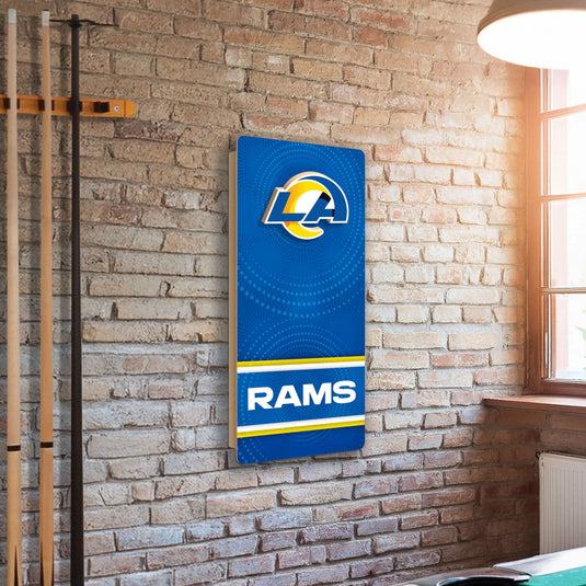 Fan Creations NFL Wall Art thats also Corn Hole - Los Angeles Rams