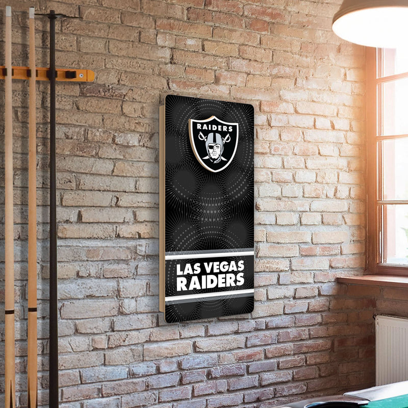 Load image into Gallery viewer, Fan Creations NFL Wall Art thats also Corn Hole - Las Vegas Raiders
