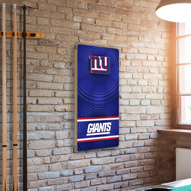 Load image into Gallery viewer, Fan Creations NFL Wall Art thats also Corn Hole - New York Giants
