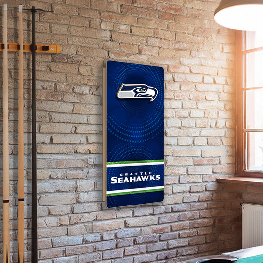 Fan Creations NFL Wall Art thats also Corn Hole - Seattle Seahawks
