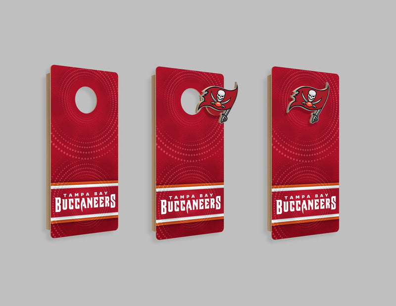 Load image into Gallery viewer, Fan Creations NFL Wall Art thats also Corn Hole - Tampa Bay Buccaneers
