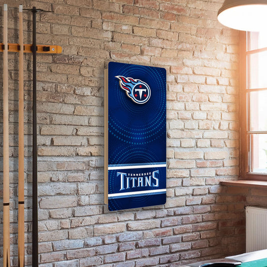 Fan Creations NFL Wall Art thats also Corn Hole - Tennessee Titans