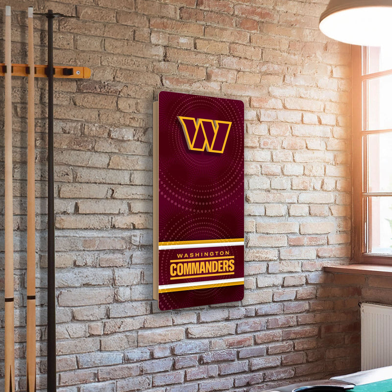 Load image into Gallery viewer, Fan Creations NFL Wall Art thats also Corn Hole - Washington Commanders
