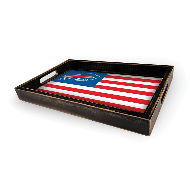 Load image into Gallery viewer, Fan Creations Brightline NFL Buffalo Bills Flag Serving Tray
