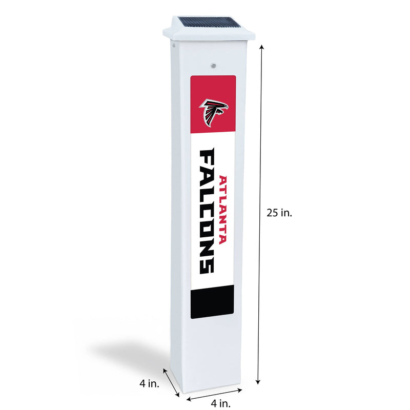 Load image into Gallery viewer, Fan Creations NFL Team Glow Post - Atlanta Falcons
