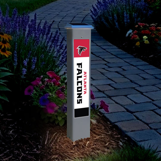 Fan Creations Glow Post NFL Team Glow Post - Atlanta Falcons