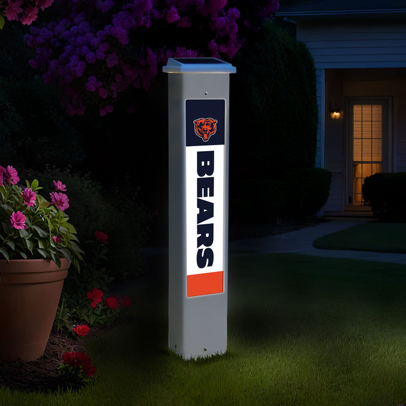 Load image into Gallery viewer, Fan Creations NFL Team Glow Post - Chicago Bears
