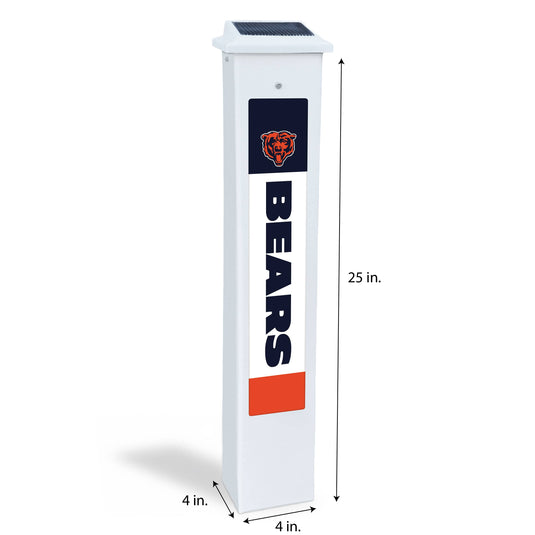 Fan Creations NFL Team Glow Post - Chicago Bears