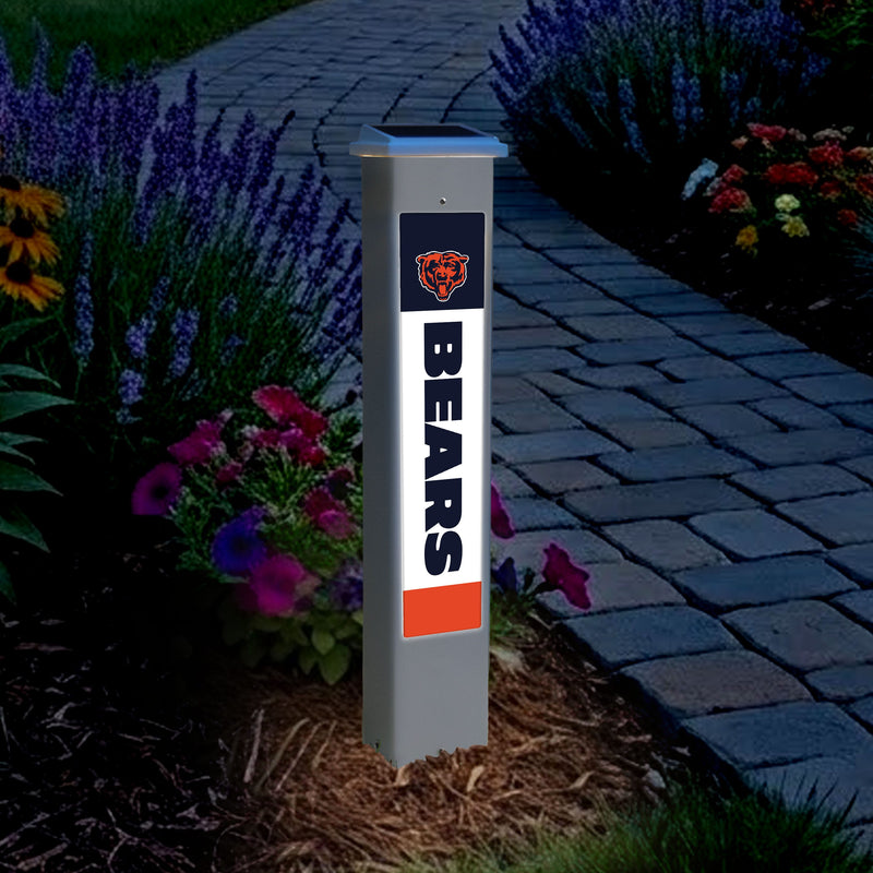 Load image into Gallery viewer, Fan Creations Glow Post NFL Team Glow Post - Chicago Bears
