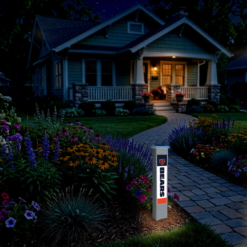 Load image into Gallery viewer, Fan Creations Glow Post NFL Team Glow Post - Chicago Bears
