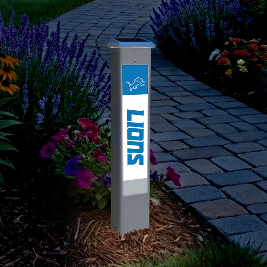 Fan Creations Glow Post NFL Team Glow Post - Detroit Lions