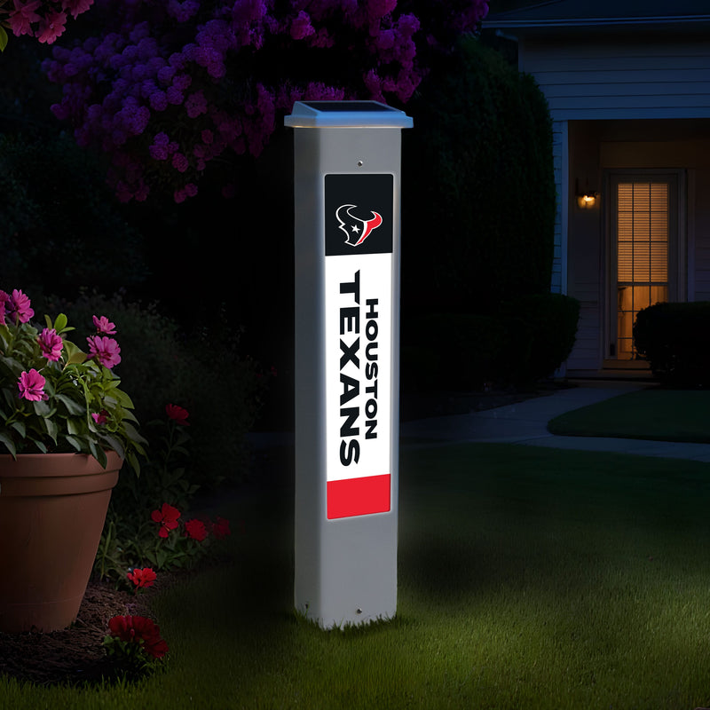 Load image into Gallery viewer, Fan Creations NFL Team Glow Post - Houston Texans
