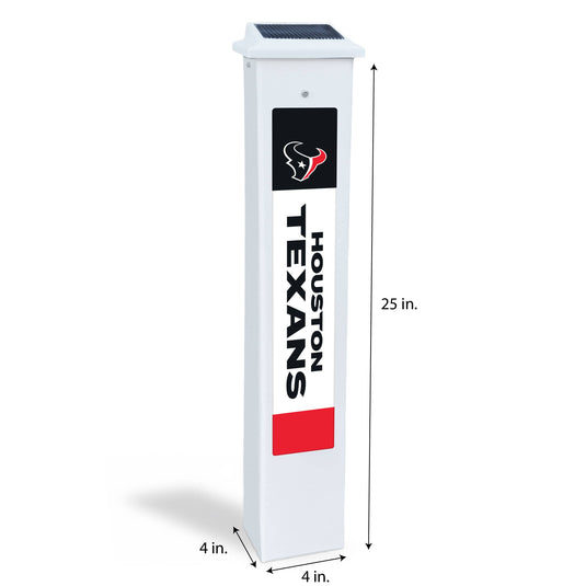 Fan Creations NFL Team Glow Post - Houston Texans