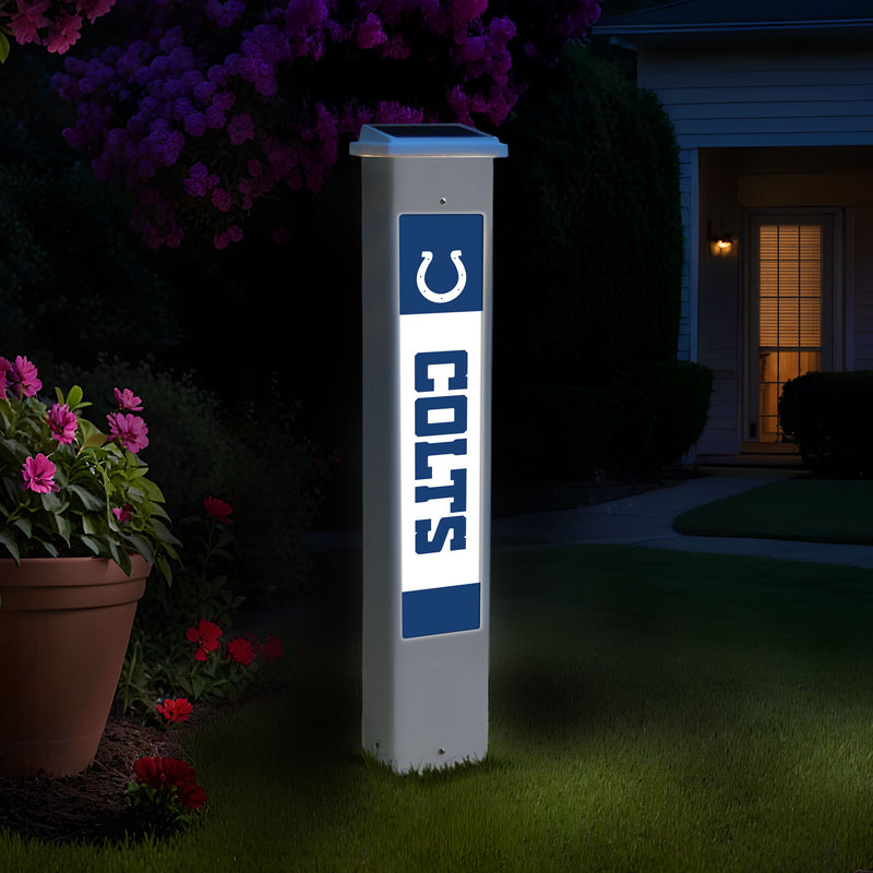 Load image into Gallery viewer, Fan Creations NFL Team Glow Post - Indianapolis Colts
