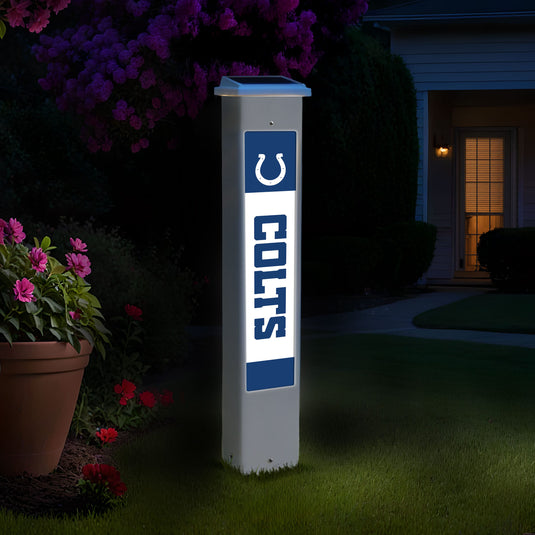 Fan Creations NFL Team Glow Post - Indianapolis Colts