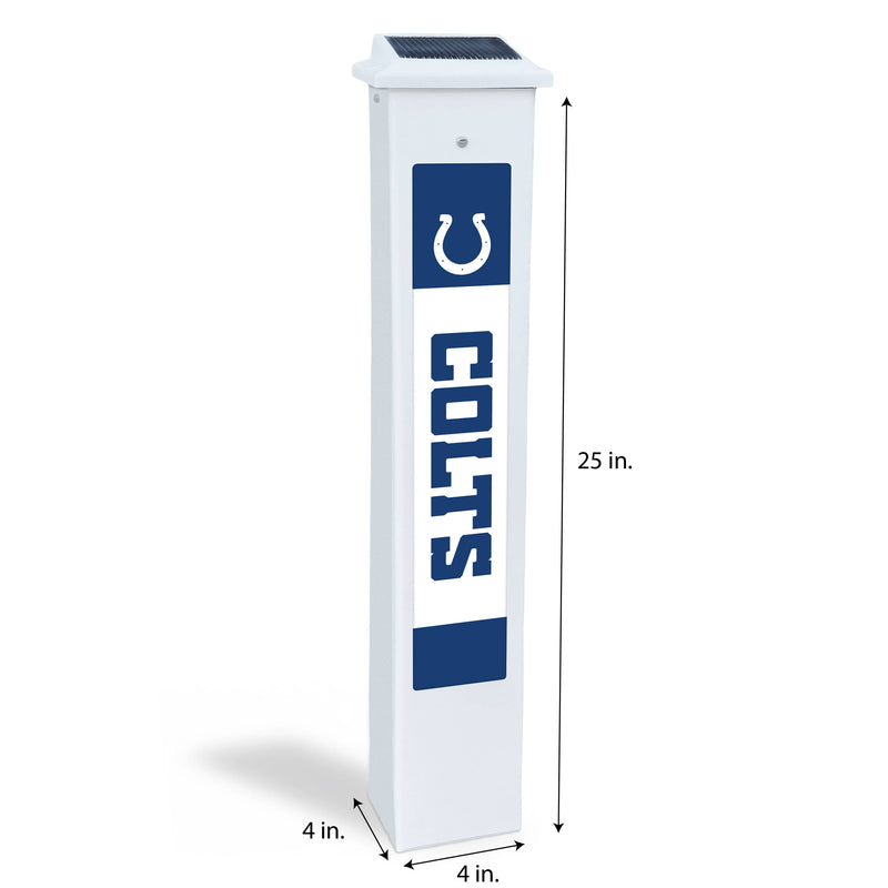 Load image into Gallery viewer, Fan Creations NFL Team Glow Post - Indianapolis Colts
