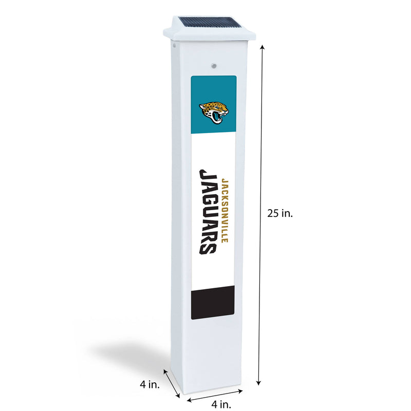 Load image into Gallery viewer, Fan Creations NFL Team Glow Post - Jacksonville Jaguars
