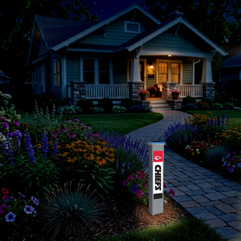 Load image into Gallery viewer, Fan Creations Glow Post NFL Team Glow Post - Kansas City Chiefs
