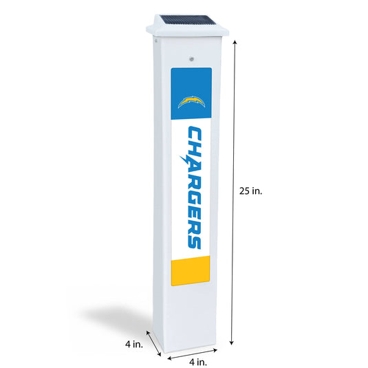 Fan Creations NFL Team Glow Post - Los Angeles Chargers