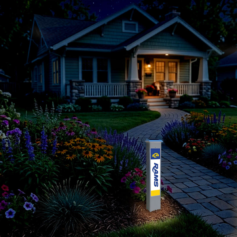 Load image into Gallery viewer, Fan Creations Glow Post NFL Team Glow Post - Los Angeles Rams
