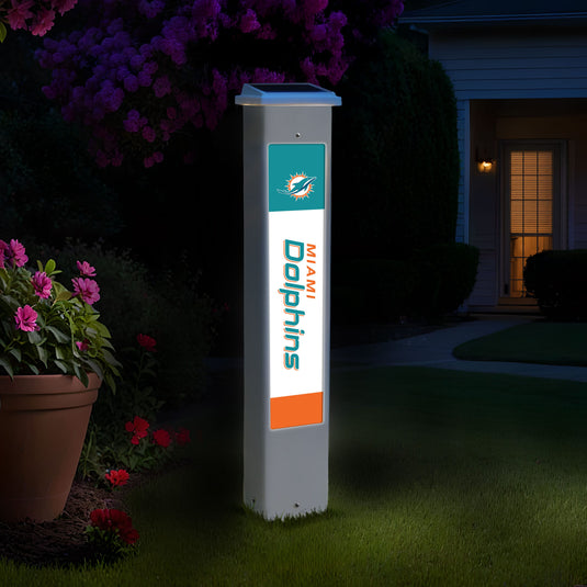 Fan Creations NFL Team Glow Post - Miami Dolphins