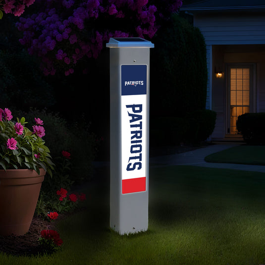 Fan Creations NFL Team Glow Post - New England Patriots