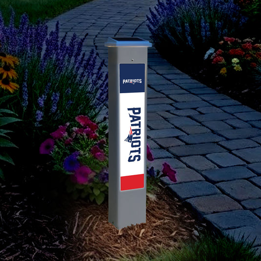 Fan Creations Glow Post NFL Team Glow Post - New England Patriots