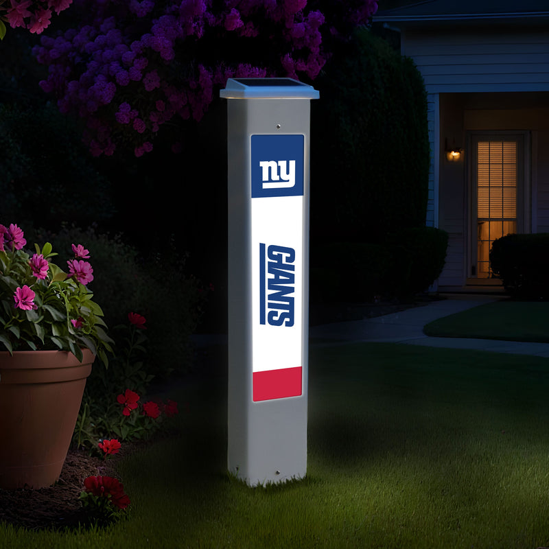 Load image into Gallery viewer, Fan Creations NFL Team Glow Post - New York Giants
