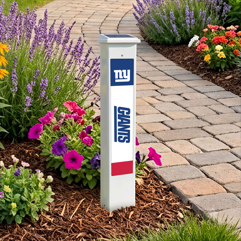 Load image into Gallery viewer, Fan Creations Glow Post NFL Team Glow Post - New York Giants

