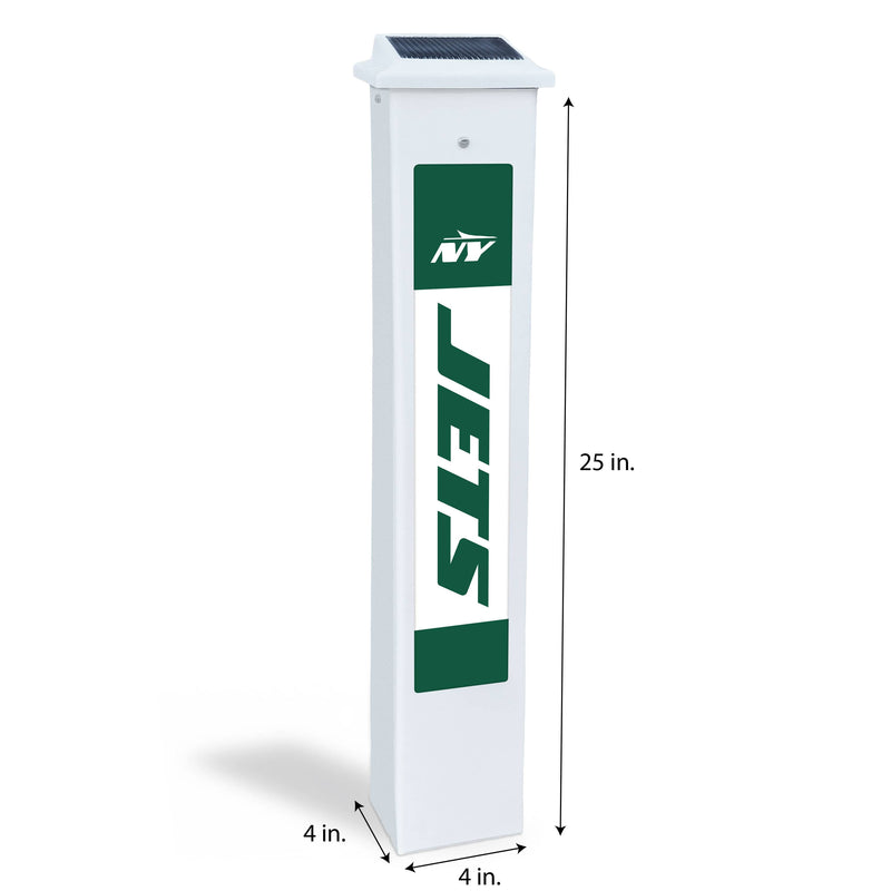 Load image into Gallery viewer, Fan Creations Glow Post NFL Team Glow Post - New York Jets
