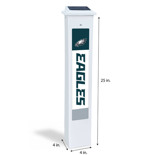 Fan Creations Glow Post NFL Team Glow Post - Philadelphia Eagles