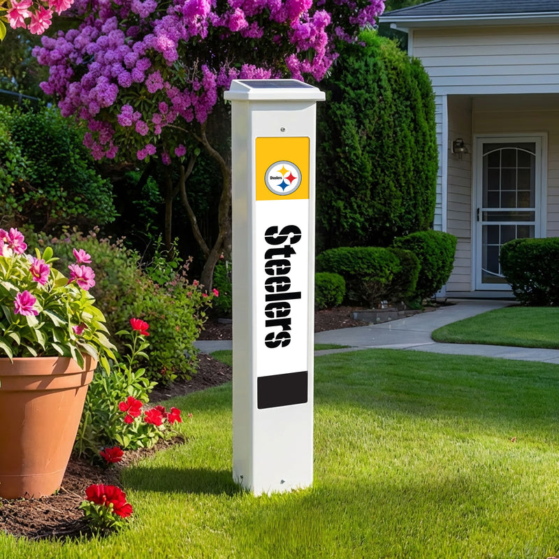 Load image into Gallery viewer, Fan Creations NFL Team Glow Post - Pittsburgh Steelers
