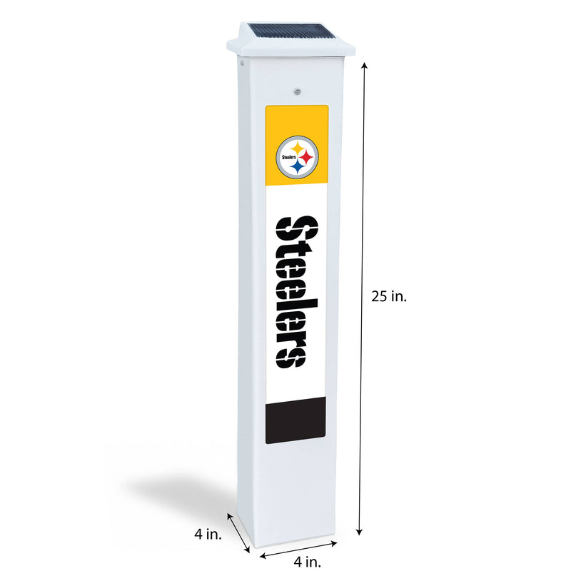 Load image into Gallery viewer, Fan Creations NFL Team Glow Post - Pittsburgh Steelers
