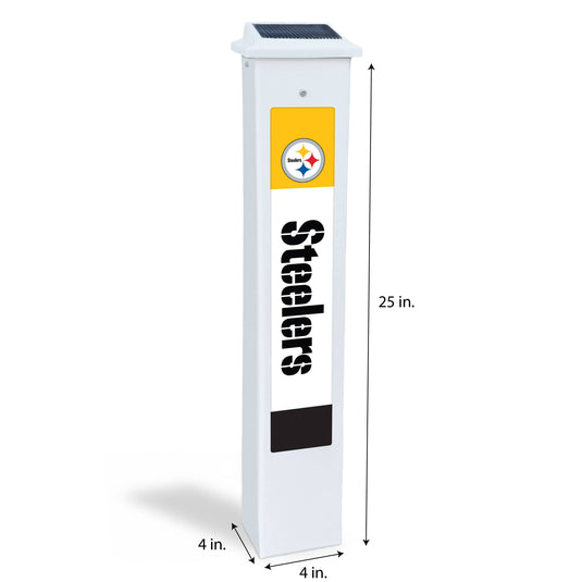 Fan Creations NFL Team Glow Post - Pittsburgh Steelers