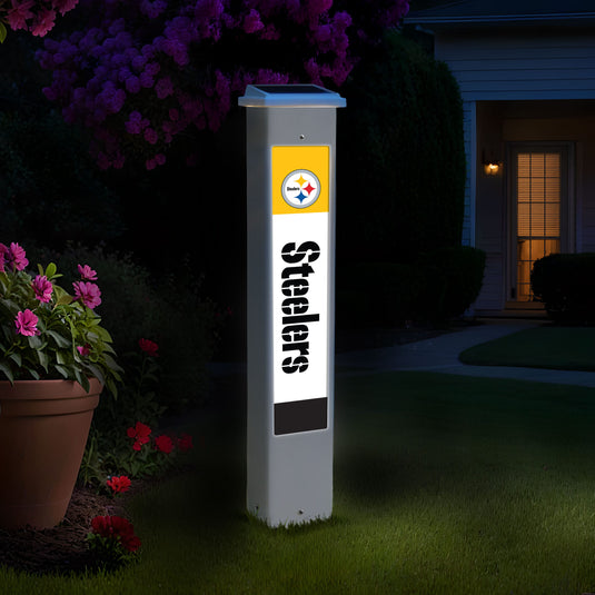 Fan Creations NFL Team Glow Post - Pittsburgh Steelers