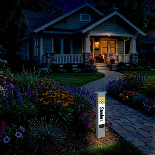 Fan Creations Glow Post NFL Team Glow Post - Pittsburgh Steelers