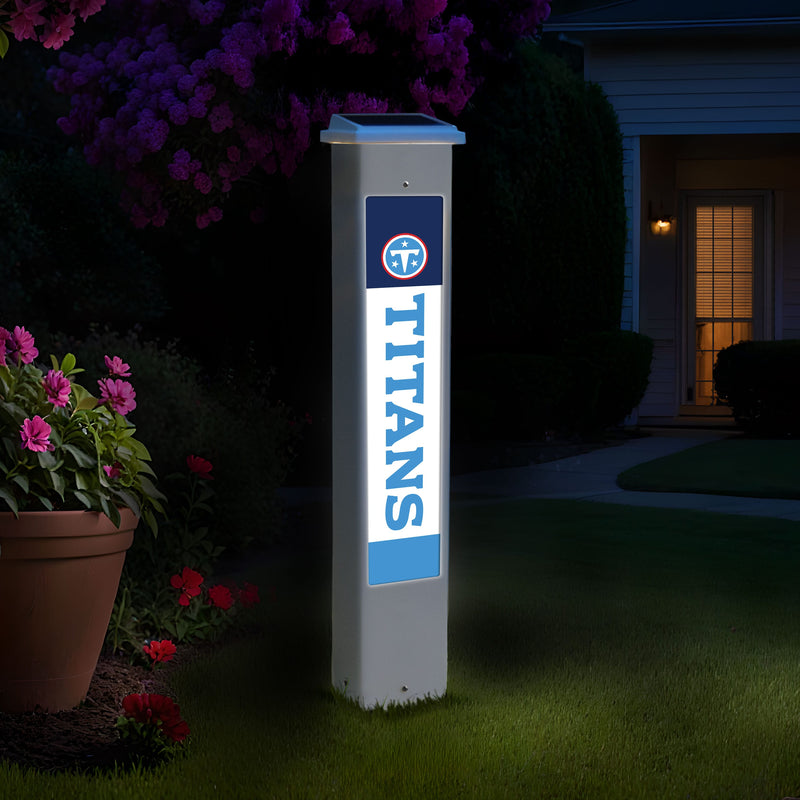 Load image into Gallery viewer, Fan Creations NFL Team Glow Post - Tennessee Titans

