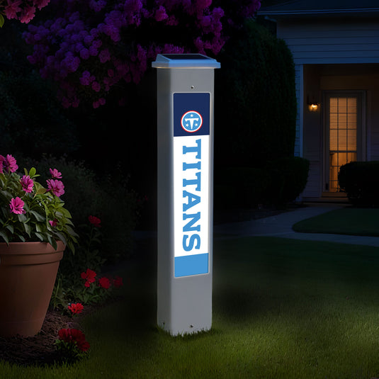 Fan Creations NFL Team Glow Post - Tennessee Titans