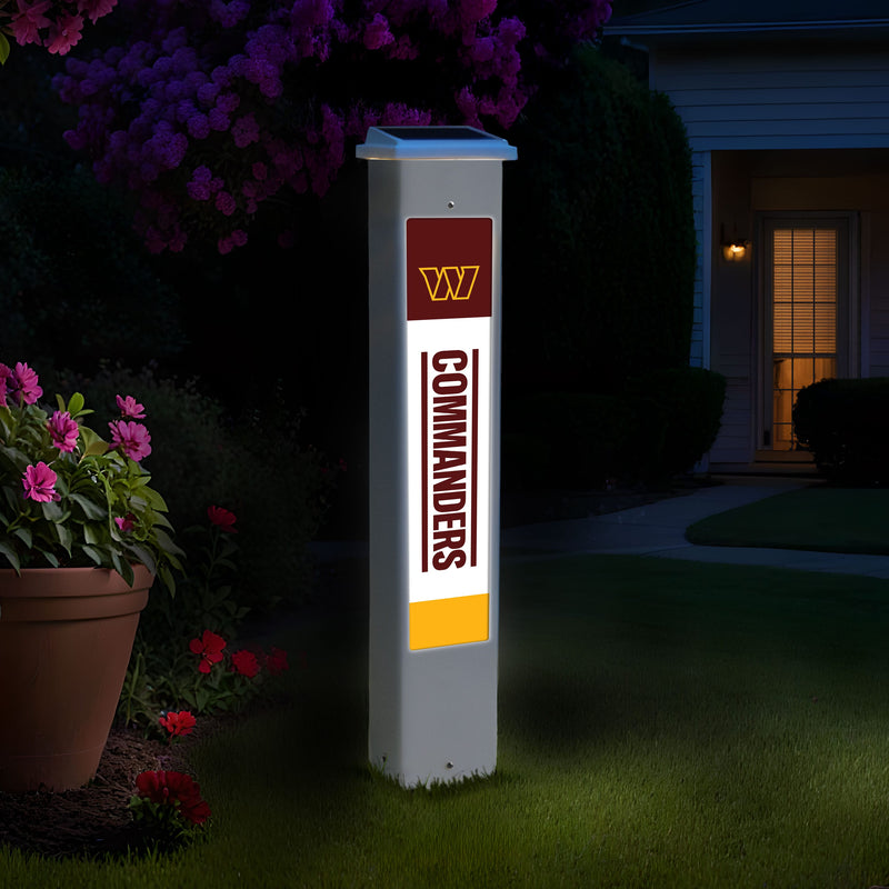 Load image into Gallery viewer, Fan Creations Glow Post NFL Team Glow Post - Washington Commanders
