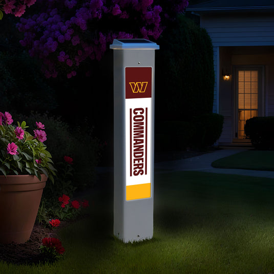 Fan Creations Glow Post NFL Team Glow Post - Washington Commanders